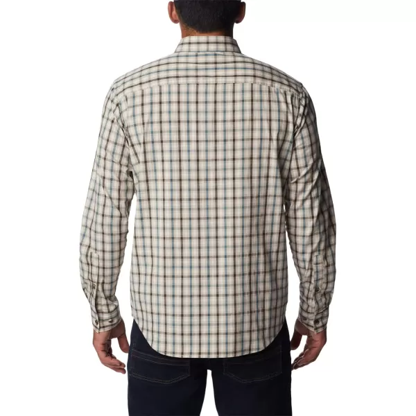 Columbia Mens Rapid Rivers Ii Long Sleeve ShirtCordovan Multi Gingham