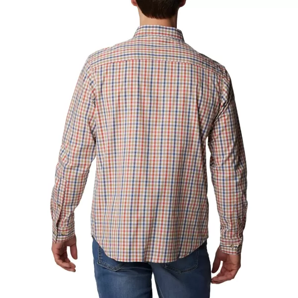 Columbia Mens Rapid Rivers Ii Long Sleeve ShirtDark Mountain Everyday Gingham