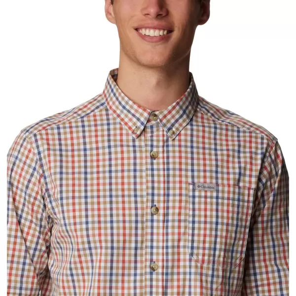 Columbia Mens Rapid Rivers Ii Long Sleeve ShirtDark Mountain Everyday Gingham