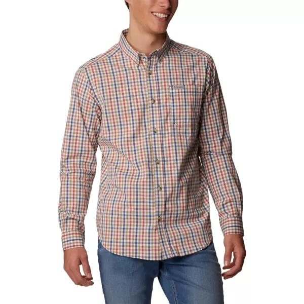 Columbia Mens Rapid Rivers Ii Long Sleeve ShirtDark Mountain Everyday Gingham