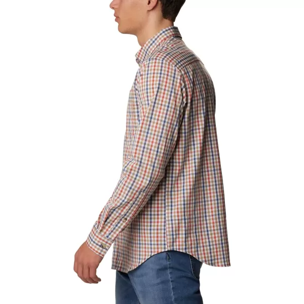 Columbia Mens Rapid Rivers Ii Long Sleeve ShirtDark Mountain Everyday Gingham