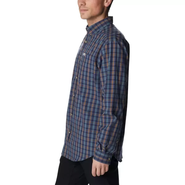 Columbia Mens Rapid Rivers Ii Long Sleeve ShirtDark Mountain Multi Gingham