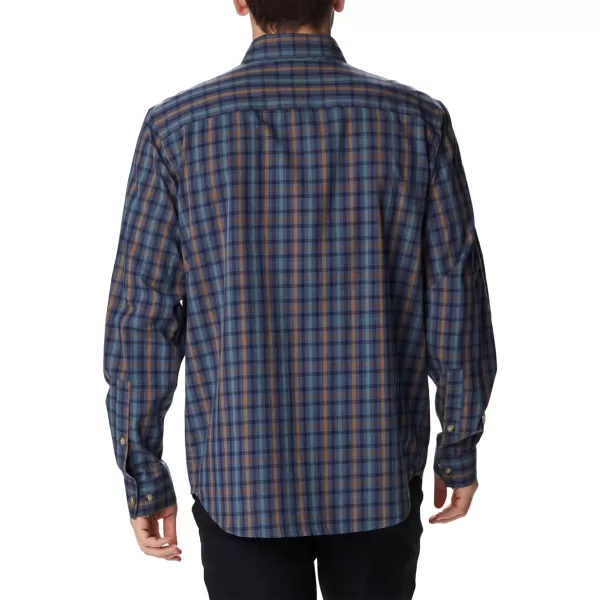 Columbia Mens Rapid Rivers Ii Long Sleeve ShirtDark Mountain Multi Gingham