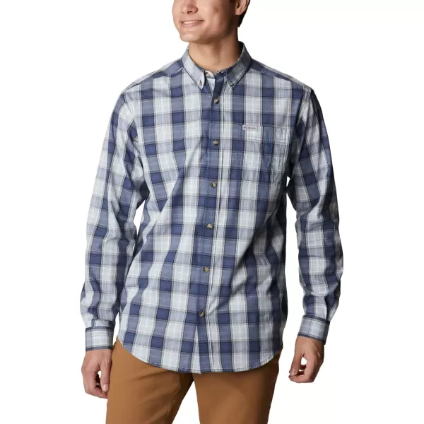 Columbia Mens Rapid Rivers Ii Long Sleeve ShirtDark Mountain Soft Ombre