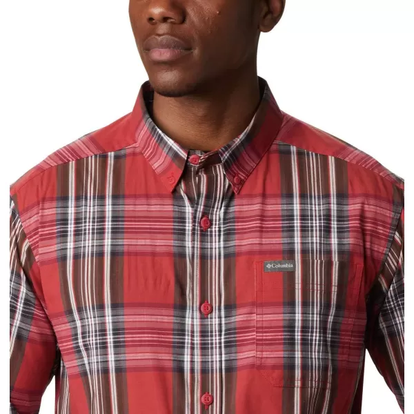 Columbia Mens Rapid Rivers Ii Long Sleeve ShirtMountain Red Multi Plaid Ii