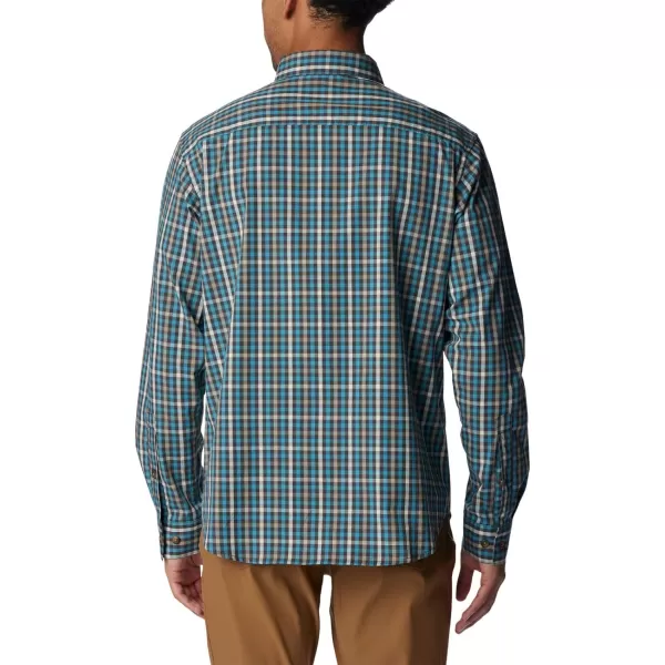 Columbia Mens Rapid Rivers Ii Long Sleeve ShirtShark Everyday Gingham