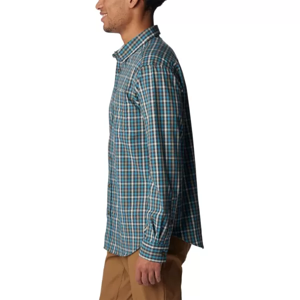 Columbia Mens Rapid Rivers Ii Long Sleeve ShirtShark Everyday Gingham