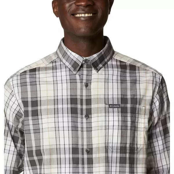 Columbia Mens Rapid Rivers Ii Long Sleeve ShirtShark Multi Plaid