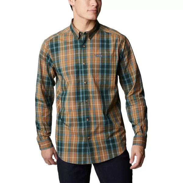 Columbia Mens Rapid Rivers Ii Long Sleeve ShirtSpruce 2 Multi Plaid