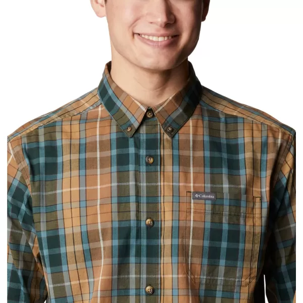 Columbia Mens Rapid Rivers Ii Long Sleeve ShirtSpruce 2 Multi Plaid