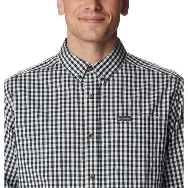 Columbia Mens Rapid Rivers Ii Long Sleeve ShirtSpruce Gingham