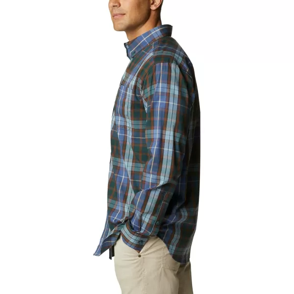 Columbia Mens Rapid Rivers Ii Long Sleeve ShirtSpruce Multi Plaid