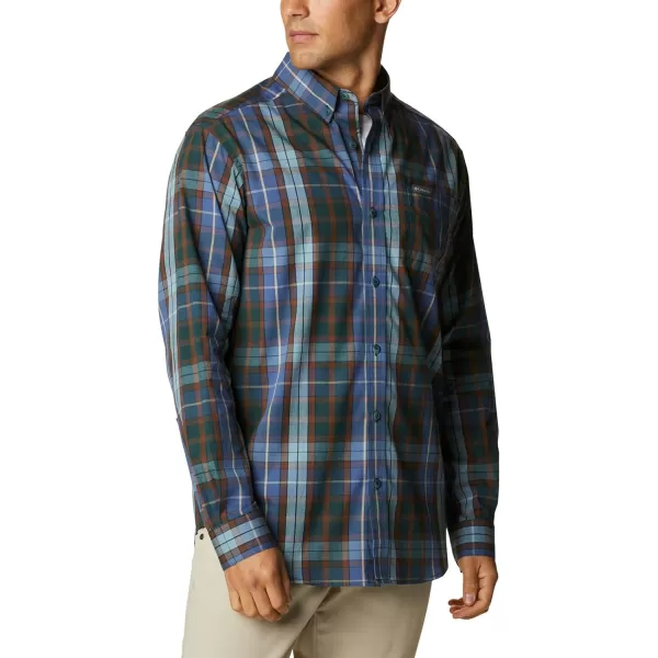 Columbia Mens Rapid Rivers Ii Long Sleeve ShirtSpruce Multi Plaid