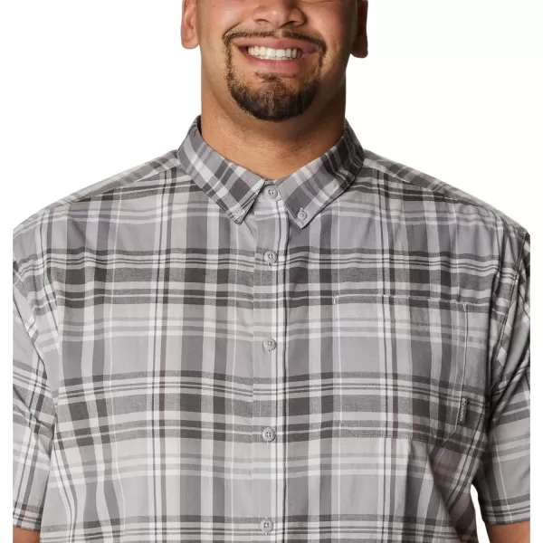 Columbia Mens Rapid Rivers Ii Short Sleeve ShirtColumbia Grey Multi Madras