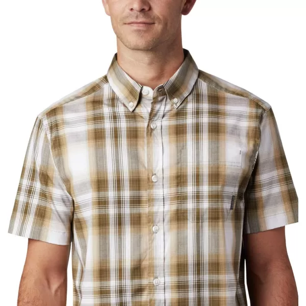 Columbia Mens Rapid Rivers Ii Short Sleeve ShirtCrouton Ombre Plaid