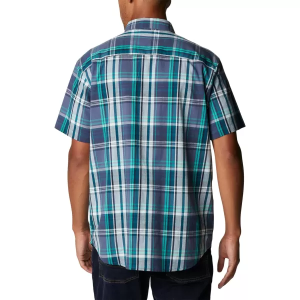 Columbia Mens Rapid Rivers Ii Short Sleeve ShirtDark Mountain Multi Madras