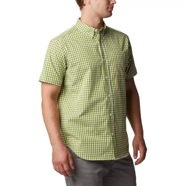 Columbia Mens Rapid Rivers Ii Short Sleeve ShirtMatcha Gingham