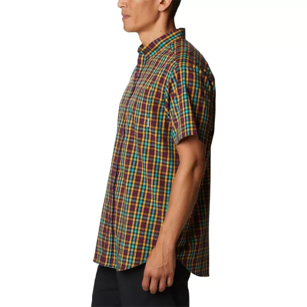 Columbia Mens Rapid Rivers Ii Short Sleeve ShirtRed Onion Everyday Gingham