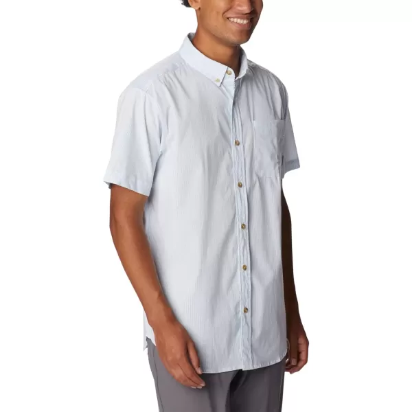 Columbia Mens Rapid Rivers Ii Short Sleeve ShirtWhite Stripe