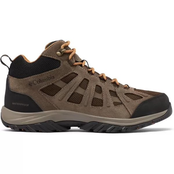 Columbia Mens Redmond Iii Mid Waterproof Hiking ShoeCordovanElk