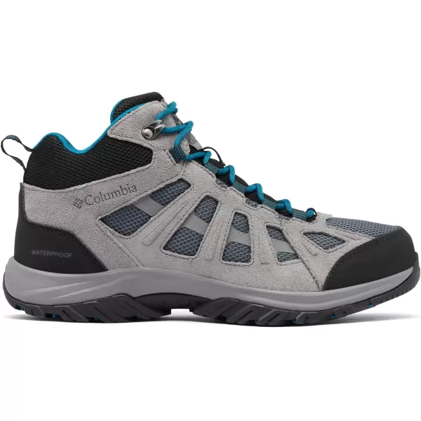 Columbia Mens Redmond Iii Mid Waterproof Hiking ShoeGraphiteBlack