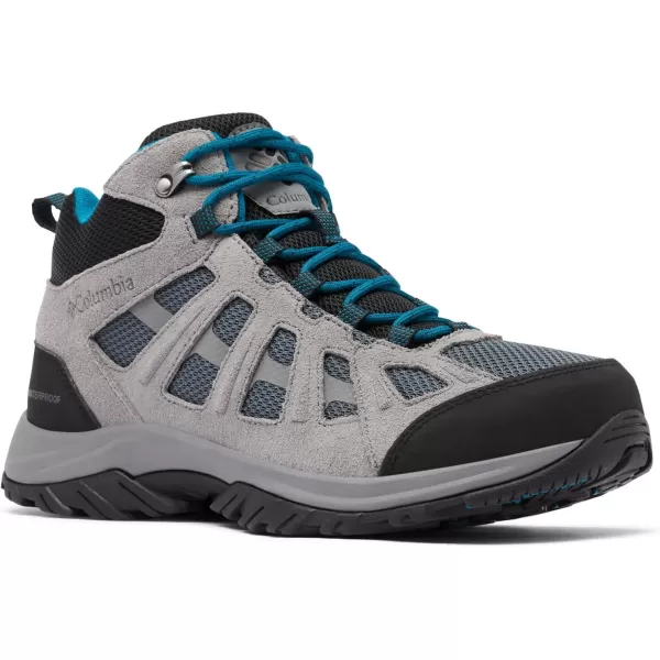 Columbia Mens Redmond Iii Mid Waterproof Hiking ShoeGraphiteBlack