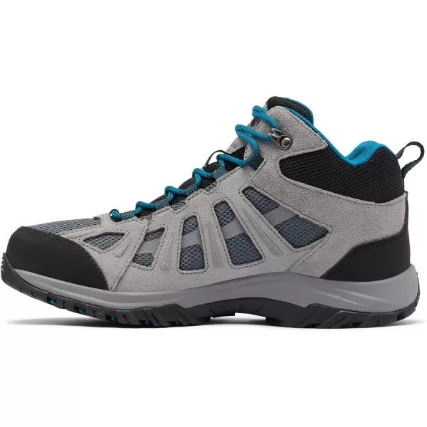 Columbia Mens Redmond Iii Mid Waterproof Hiking ShoeGraphiteBlack