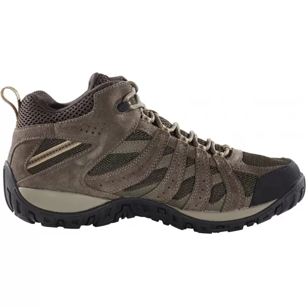 Columbia Mens Redmond Mid Waterproof Hiking BootCordovan Dark Banana