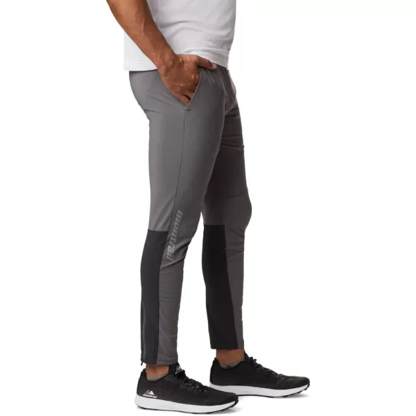 Columbia Mens Rogue Runner Train PantCity GreyBlack