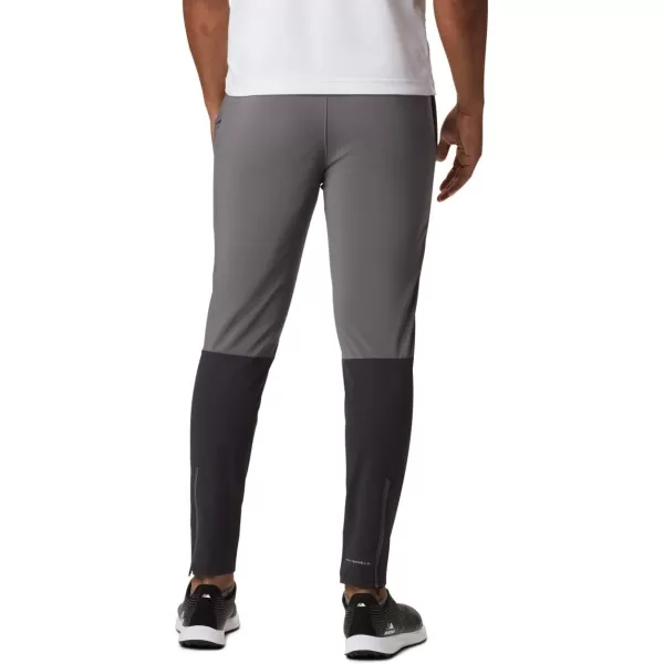 Columbia Mens Rogue Runner Train PantCity GreyBlack