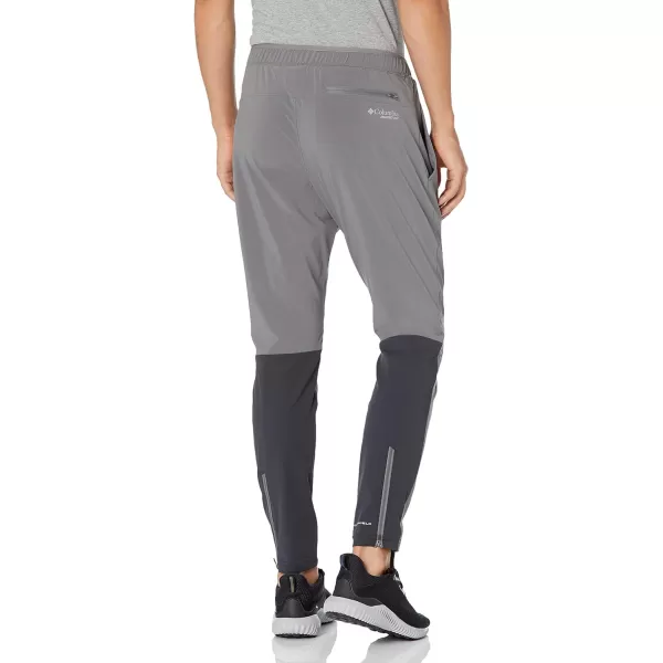 Columbia Mens Rogue Runner Train PantCity GreyBlack