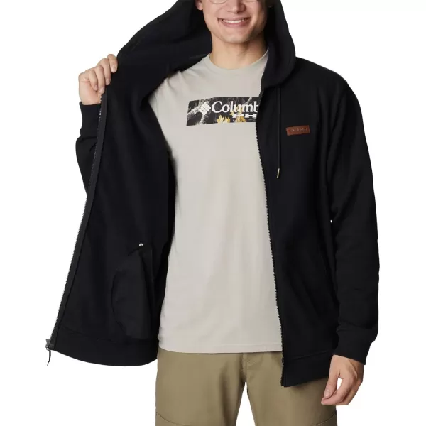 Columbia Mens Roughtail Hoodie Full ZipBlack