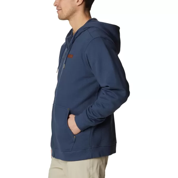 Columbia Mens Roughtail Hoodie Full ZipZinc