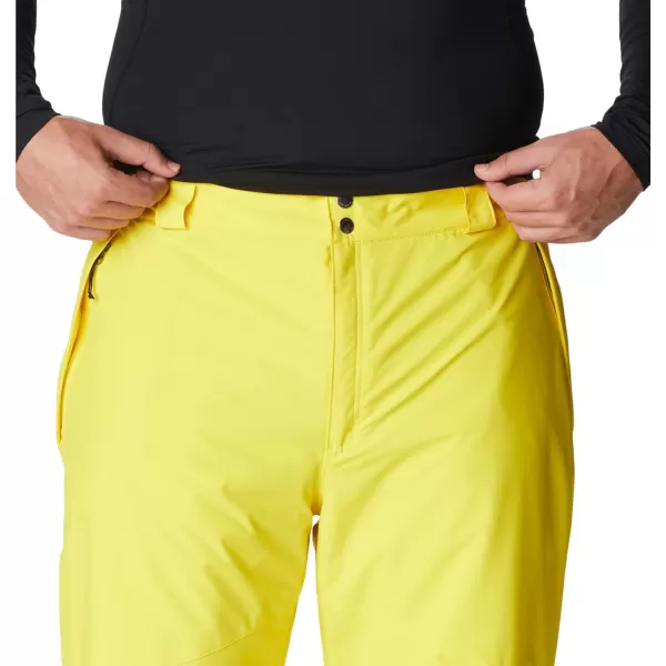 Columbia Mens Shafer Canyon PantLaser Lemon