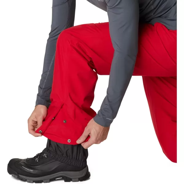 Columbia Mens Shafer Canyon PantMountain Red