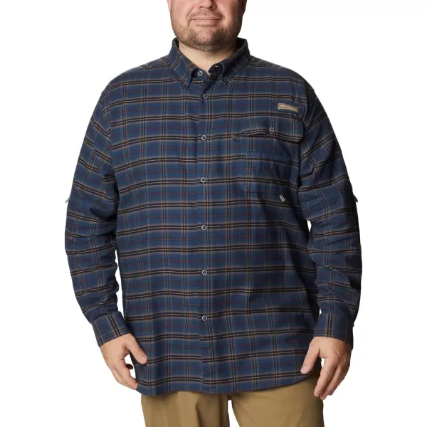 Columbia Mens Sharptail FlannelZinc Fieldwork Ombre