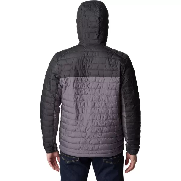 Columbia Mens Silver Falls Hooded JacketCity Grey  Shark