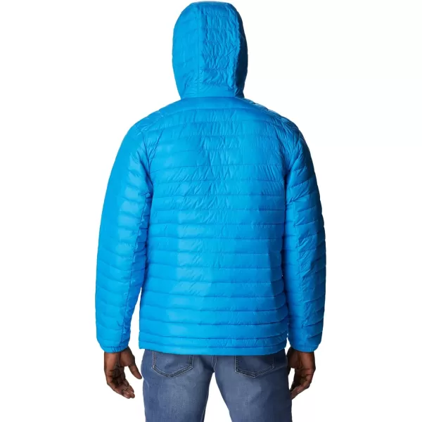 Columbia Mens Silver Falls Hooded JacketCompass Blue