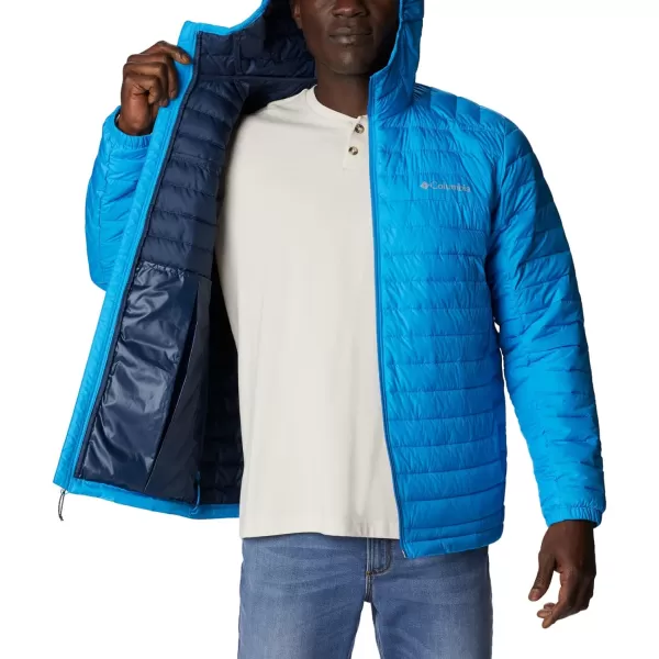 Columbia Mens Silver Falls Hooded JacketCompass Blue