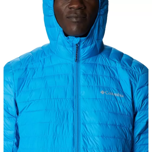 Columbia Mens Silver Falls Hooded JacketCompass Blue