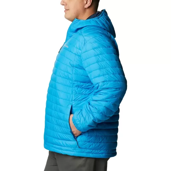 Columbia Mens Silver Falls Hooded JacketCompass Blue