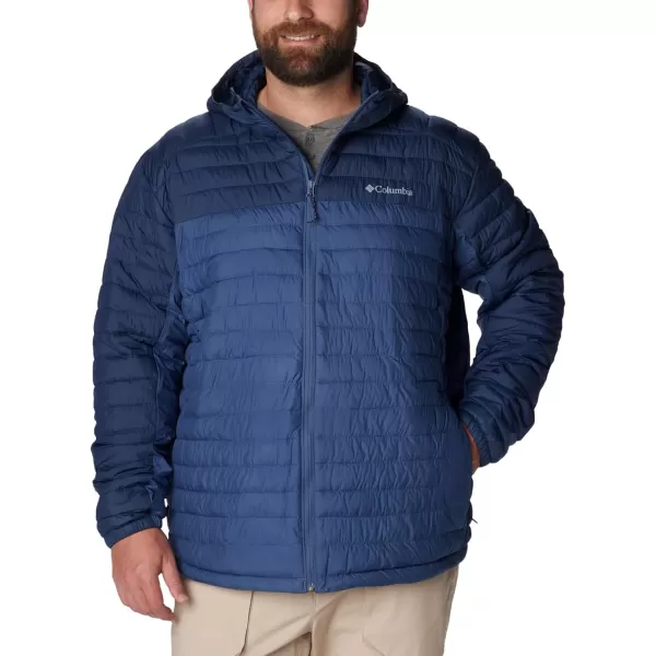 Columbia Mens Silver Falls Hooded JacketDark Mountain  Collegiate Navy