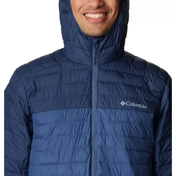 Columbia Mens Silver Falls Hooded JacketDark Mountain  Collegiate Navy