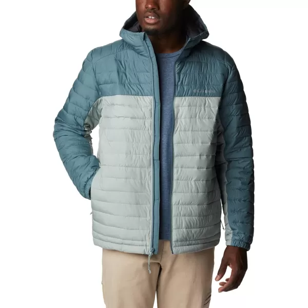 Columbia Mens Silver Falls Hooded JacketNiagaraMetal