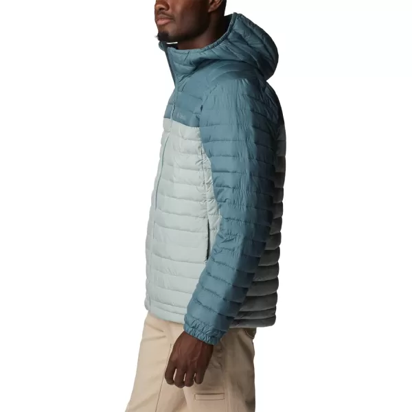 Columbia Mens Silver Falls Hooded JacketNiagaraMetal