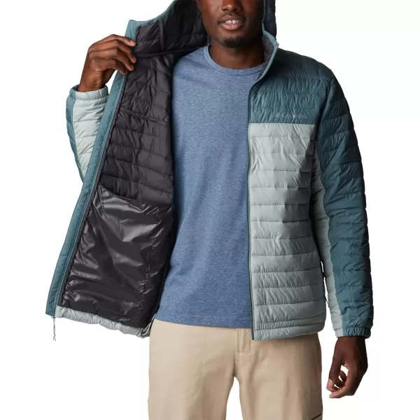 Columbia Mens Silver Falls Hooded JacketNiagaraMetal