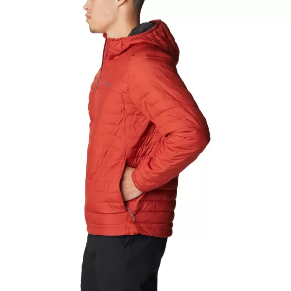 Columbia Mens Silver Falls Hooded JacketWarp Red