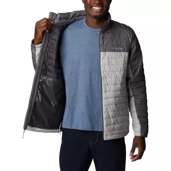 Columbia Mens Silver Falls JacketColumbia GreyCity Grey