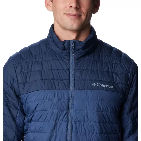 Columbia Mens Silver Falls JacketDark Mountain  Collegiate Navy