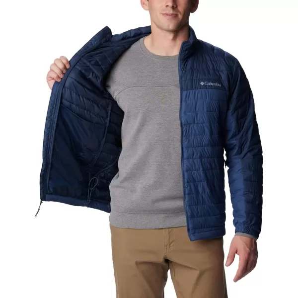 Columbia Mens Silver Falls JacketDark Mountain  Collegiate Navy